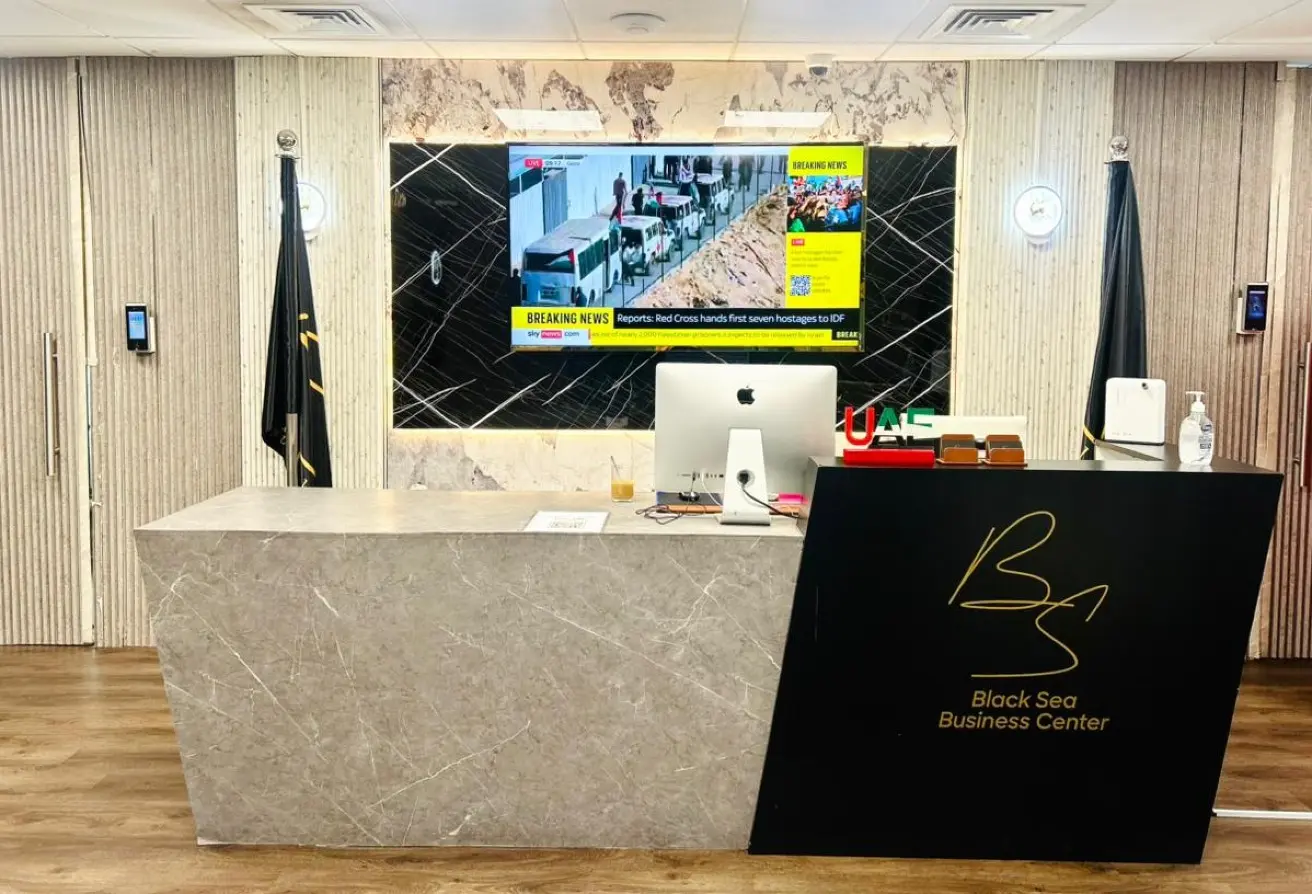 Professional reception at Blacksea Business Center