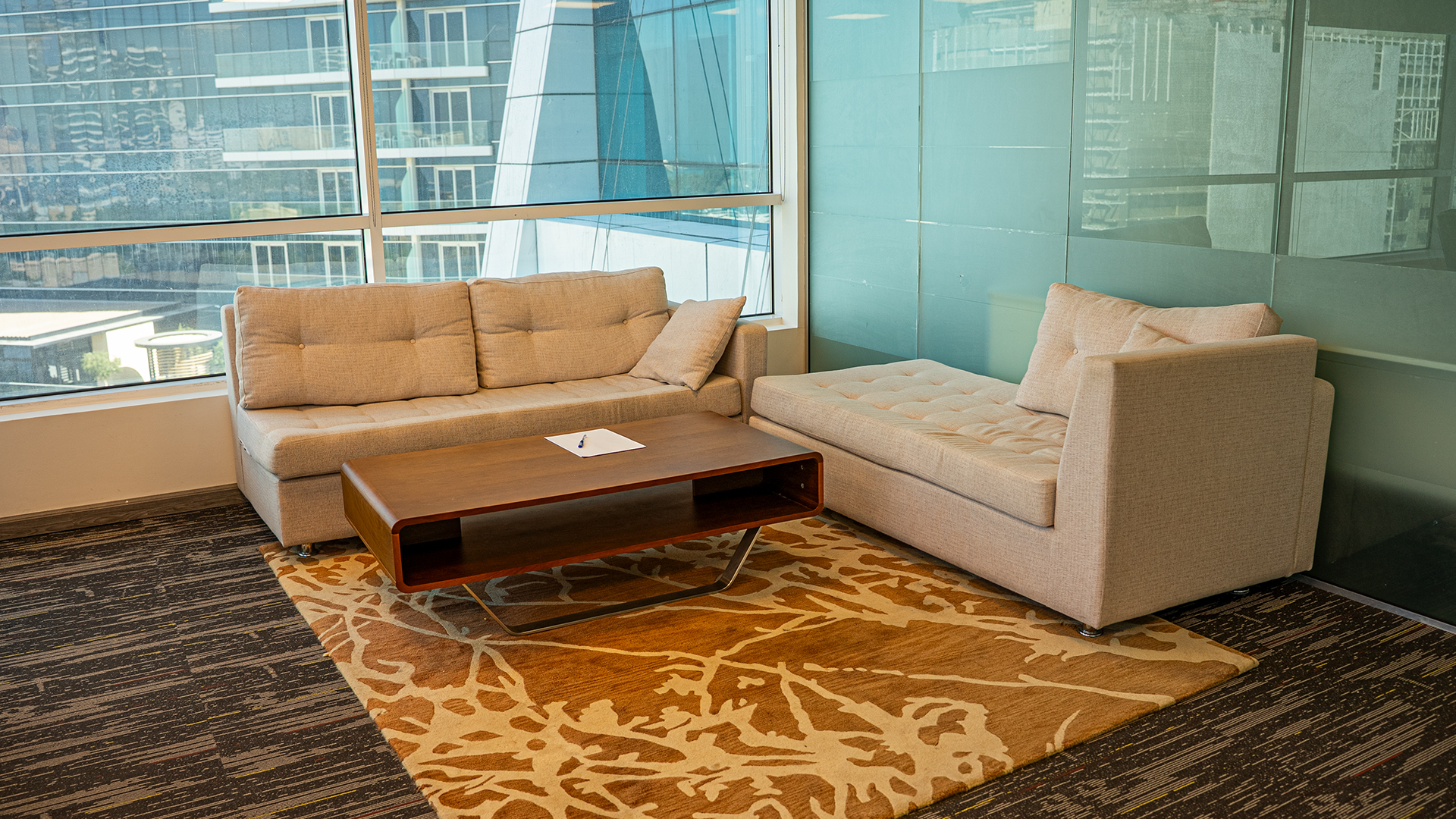 Private office interior